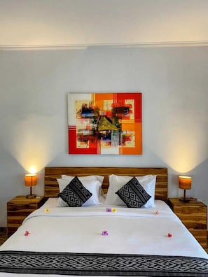 Deluxe Double Room, Balcony, Garden View