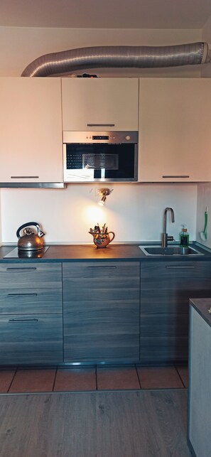 Microwave, oven, stovetop