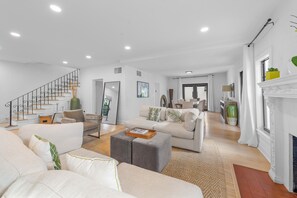 Smart TV, fireplace, offices