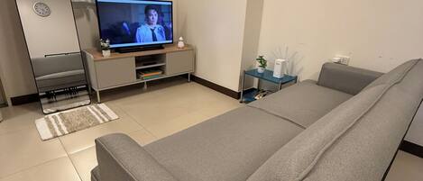 Condo, Balcony, City View | Living area