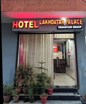 Façade de l’hébergement