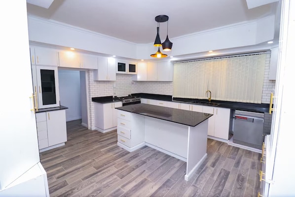 Microwave, oven, dishwasher