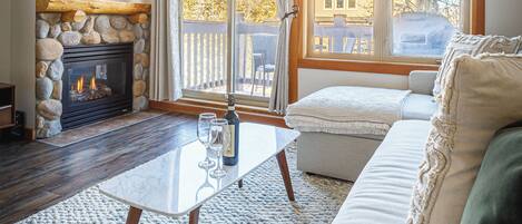 تلفزيون، مدفأة