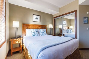 1 bedroom, iron/ironing board, travel crib, free WiFi