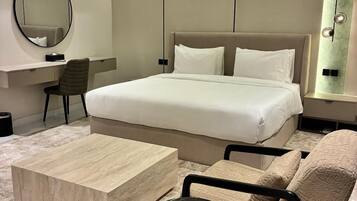 Executive Apartment, City View | In-room safe, blackout curtains, soundproofing, iron/ironing board
