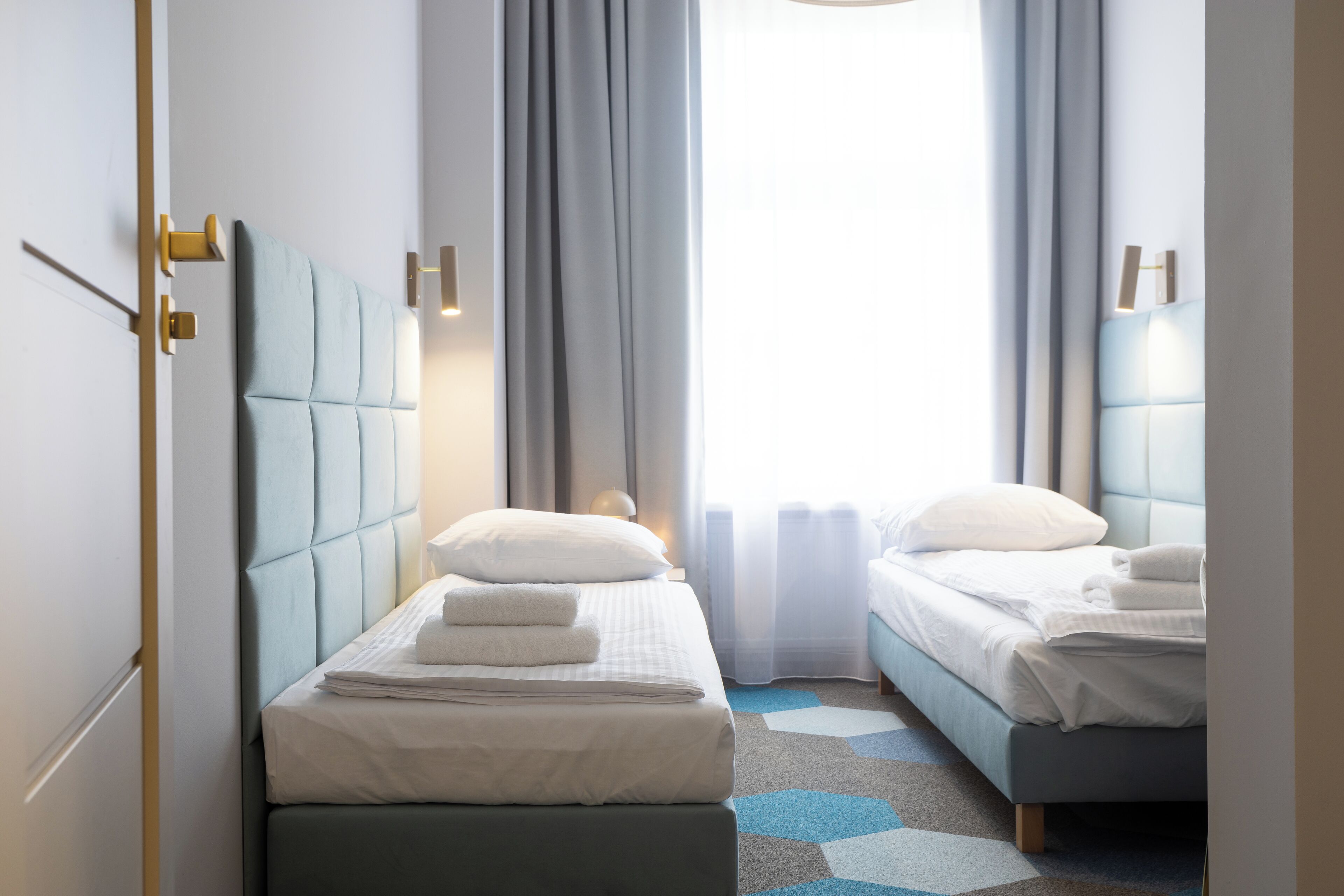 Free WiFi, bed sheets