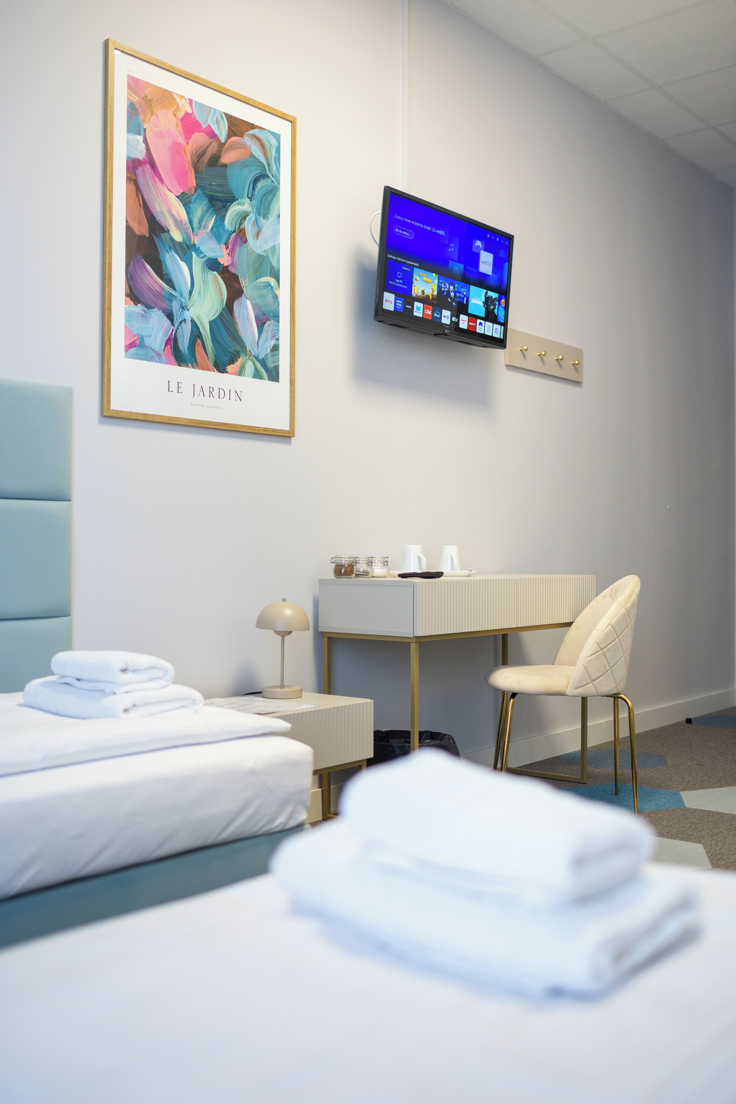 Chambre Supérieure avec lits jumeaux | Wi-Fi gratuit, draps fournis