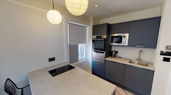 Micro-ondas, fogão, cooktop, lava-louças