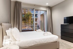 Apartment, 2 Bedrooms, Balcony | Iron/ironing board, free WiFi, bed sheets