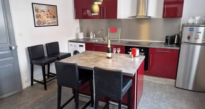 Apartment for 4 people in the heart of downtown Epernay- Champagne,
