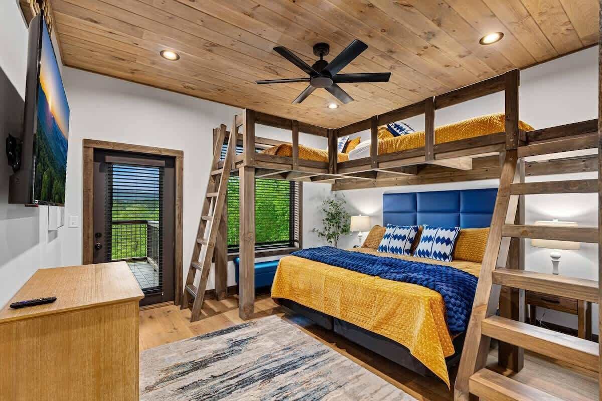 4 bedrooms, iron/ironing board, travel crib, WiFi