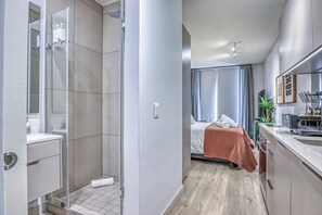 1 Schlafzimmer, Bügeleisen/Bügelbrett, kostenloses WLAN, Bettwäsche