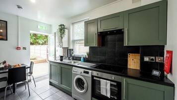 Microwave, oven, stovetop