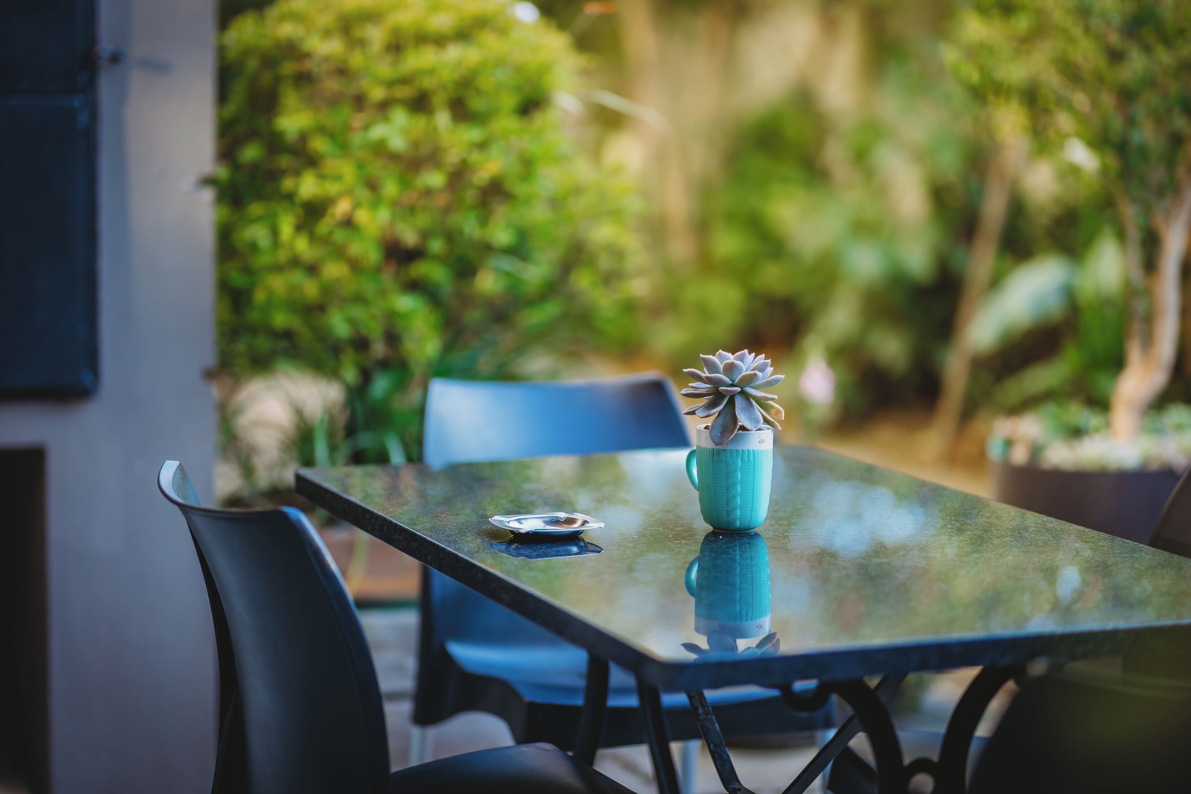 Udendørs spisemuligheder