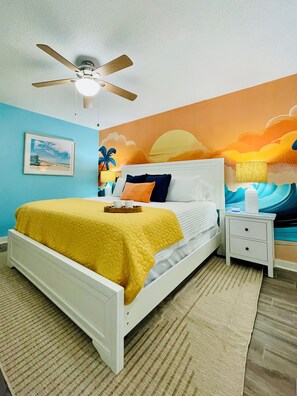 1 makuuhuone, silitysrauta/-lauta, vauvan matkasänky, ilmainen Wi-Fi