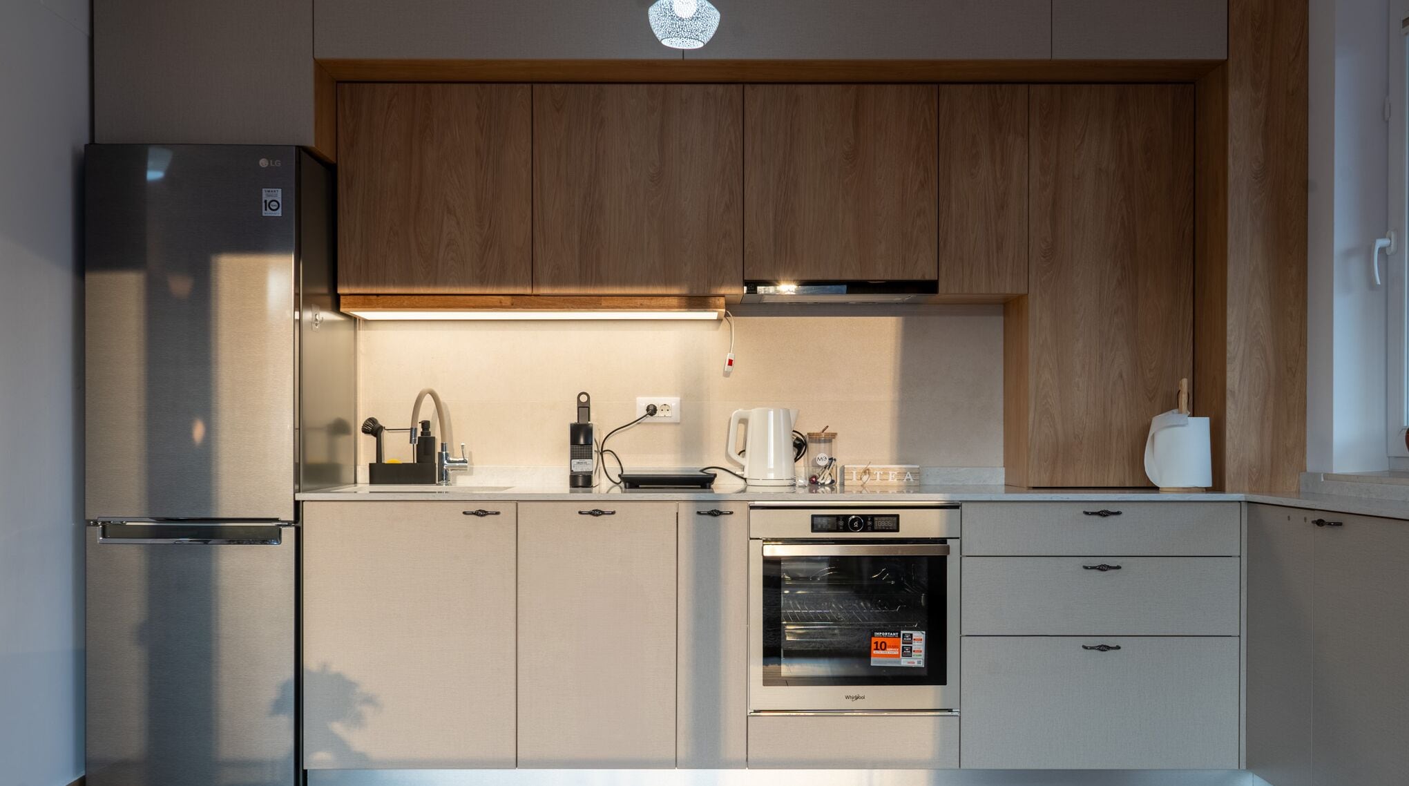 Lägenhet Deluxe - 1 sovrum - balkong - utsikt mot bergen | Eget kök | Kylskåp, mikrovågsugn, ugn och spishäll