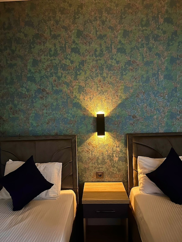 Rideaux occultants, chambres insonorisées, Wi-Fi gratuit