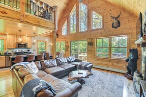 House (4 Bedrooms) | Interior - 7 Mi to White Mountain NF - Woodsy Bethel Cabin! (Bethel)