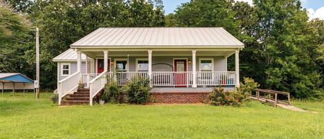 Fachada de la propiedad