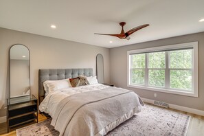 House (4 Bedrooms) | Interior - Walk to Beaches + Restaurants: Elkhart Lake Escape (Elkhart Lake)