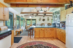 House (3 Bedrooms) | Interior - Pet-friendly Cabin on 86 Acres in Scio: Fish, Hike (Scio)