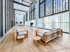 Rooftop terrace - Delujo Stays – Burj Crown Collection (Dubai)