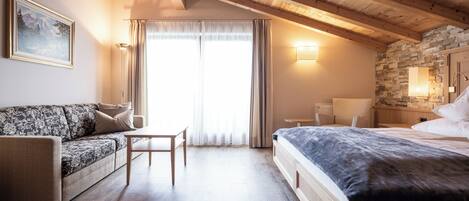 Standard Double Room, Balcony, Mountain View | Minibar, in-room safe, blackout drapes, free WiFi