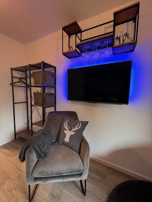 Smart TV, fireplace - Exclusive apartment AllgäuStern Steibis with WLAN sauna fireplace and OberstaufenPLUS Card (Oberstaufen)