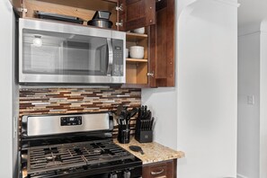 Microwave, oven, stovetop