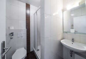Hair dryer, towels