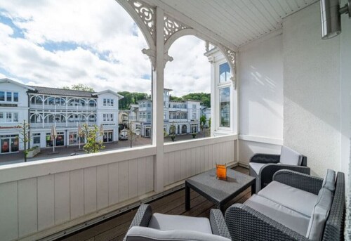 Villa Meeresgold `Seeigel` Studio mit Balkon
