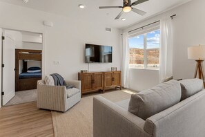 Condo, 2 Bedrooms | Living area | Smart TV