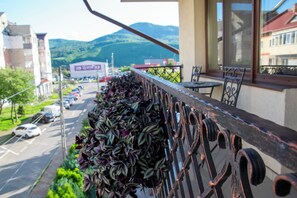 Udsigt fra balkon