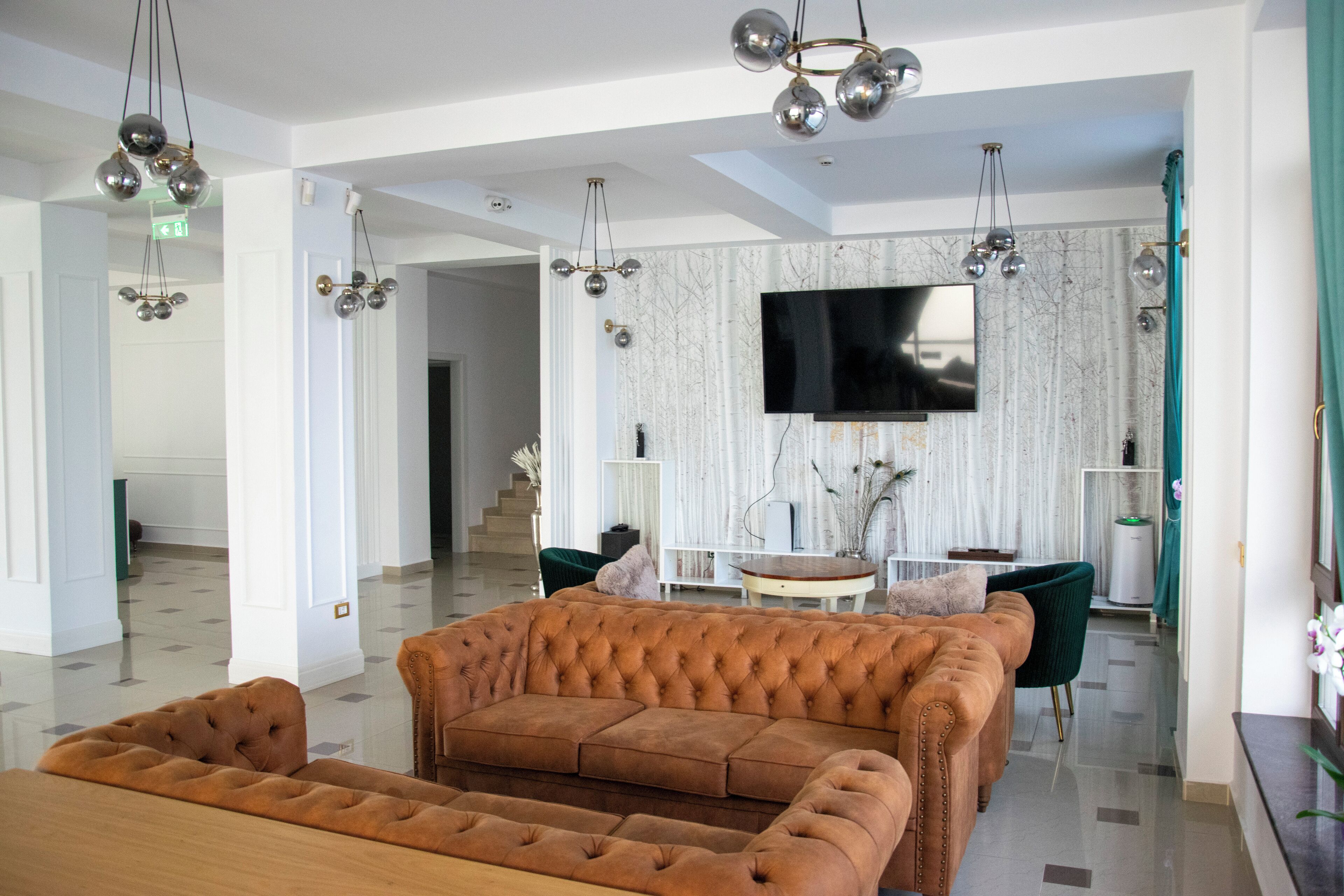 Sitzecke in der Lobby