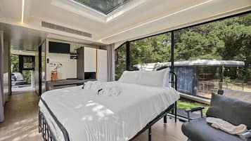 1 makuuhuone, työpöytä, ilmainen Wi-Fi, vuodevaatteet