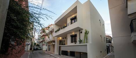 Façade de l’hébergement