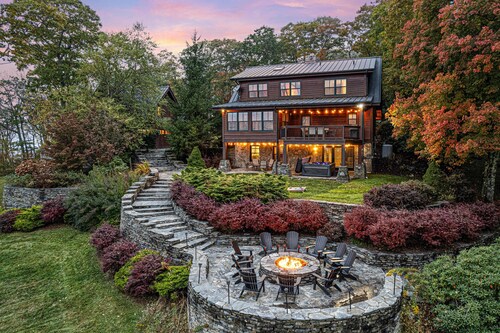 Luxury Lodge | Unmatched Long Range Views, Hot Tub, Game Rm, Fire Pit