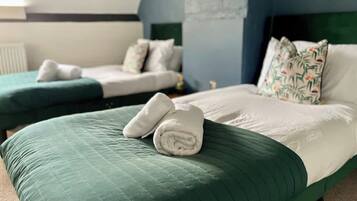 4 bedrooms, iron/ironing board, travel crib, WiFi