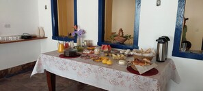Free daily full breakfast