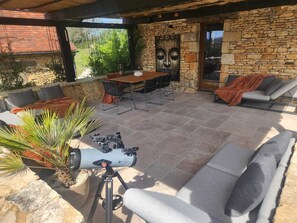 Restauration en plein air