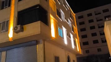 Front of property – evening/night