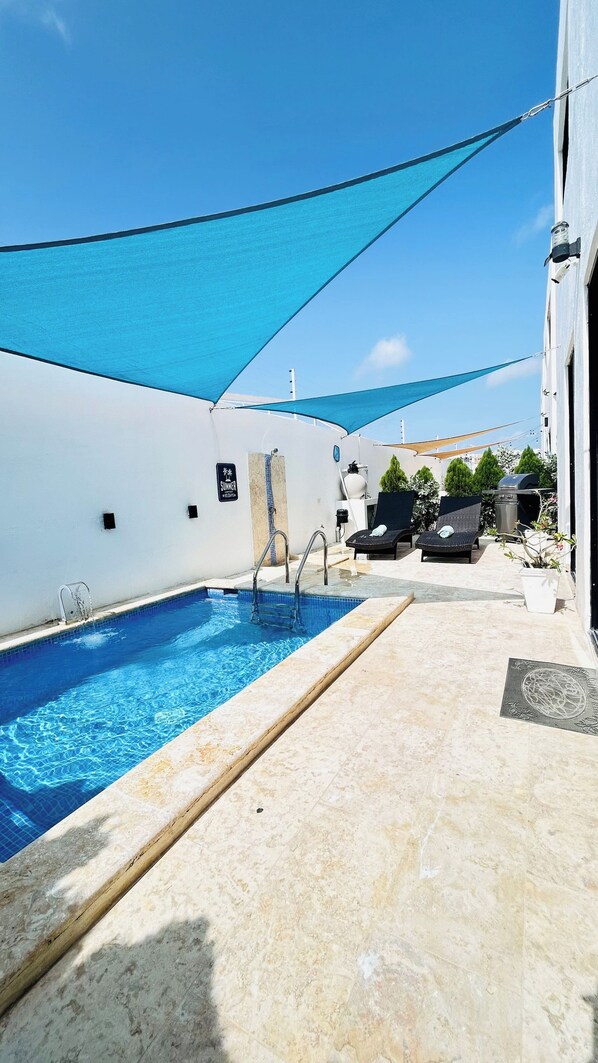 Villa - 3 soveværelser - ryger - privat pool | Pool | Udendørs pool