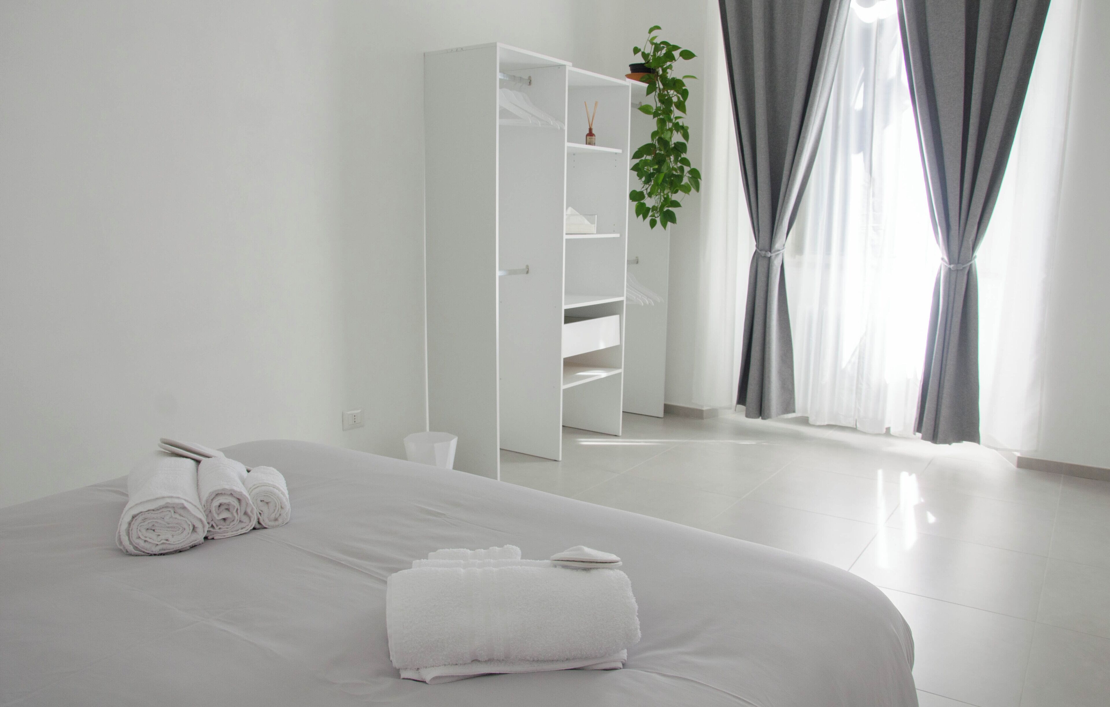 1 soverom og sengetøy