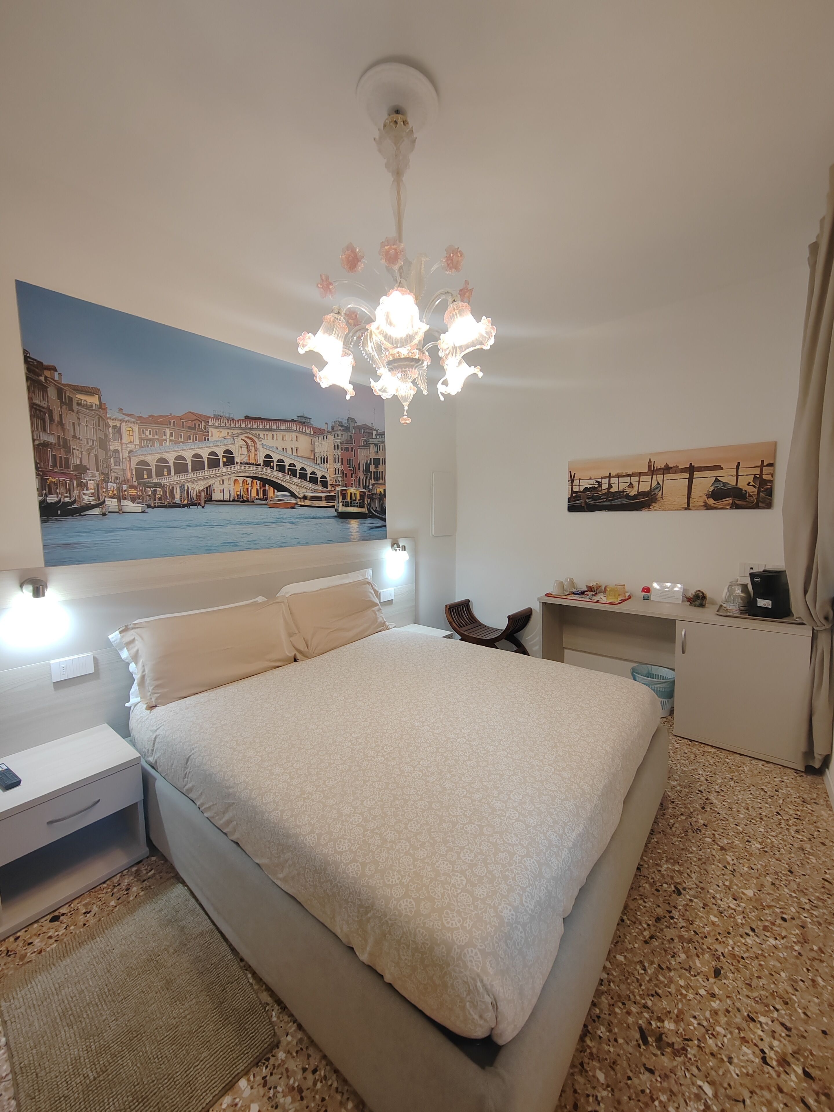 Standard Double Room, Garden View | Down comforters, memory foam beds, desk, laptop workspace