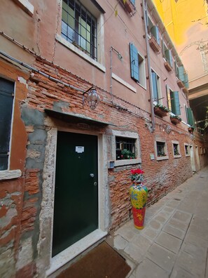 Façade de l’hébergement