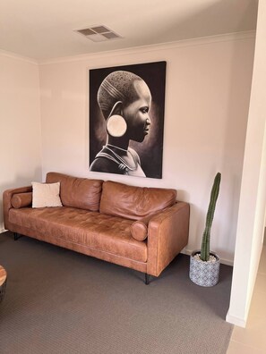 Ferienhaus, 4 Schlafzimmer, Raucher, Balkon | Wohnbereich