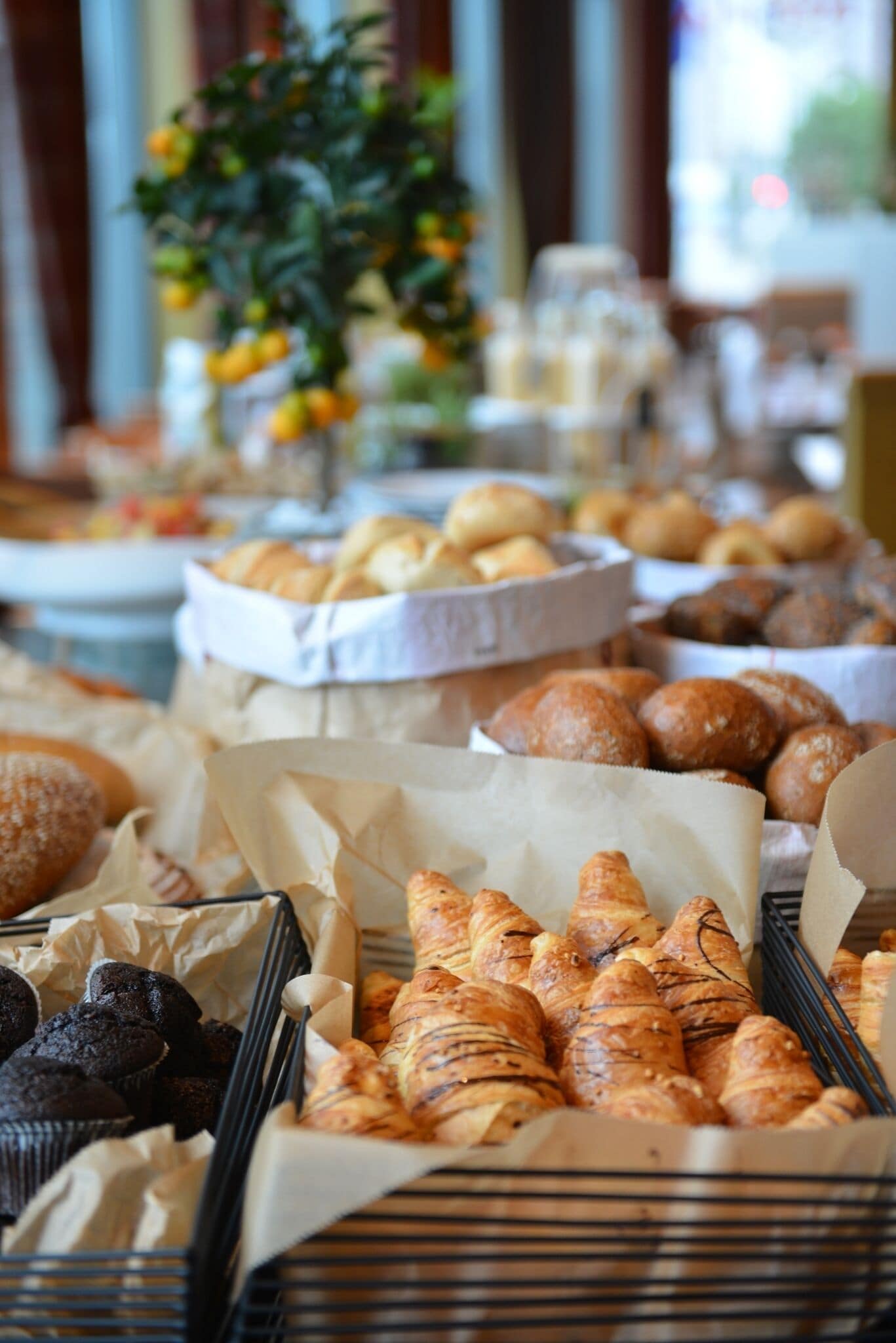 بوفيه فطور يوميًا بتكلفة قدرها (24 EUR للشخص)