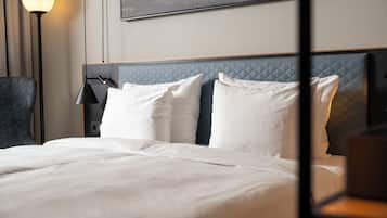 Standard-Doppelzimmer | Allergikerbettwaren, Daunenbettdecken, Minibar, Zimmersafe