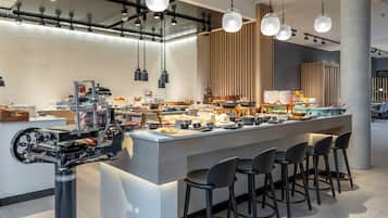 Daily buffet breakfast (EUR 24 per person)