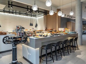 Daily buffet breakfast (EUR 24 per person) - ScanHotels Stadthafen (Rostock)